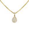 Cartier pendant in yellow gold and diamonds - 00pp thumbnail