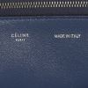 Celine  Trapeze large model  handbag  in blue leather  and blue suede - Detail D3 thumbnail