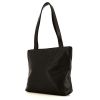 Chanel Vintage handbag in black grained leather - 00pp thumbnail