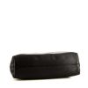 Chanel Vintage handbag in black grained leather - Detail D4 thumbnail