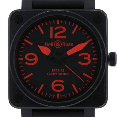 Orologio Bell 
Ross BR01-92-S in acciaio Circa  2010
