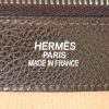 Bolsa de viaje Hermes Paris-Bombay en cuero togo marrón oscuro - Detail D3 thumbnail
