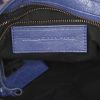 Balenciaga Classic City handbag in blue leather - Detail D4 thumbnail