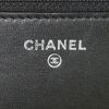 Chanel Wallet on Chain Boy shoulder bag in black quilted leather - Detail D3 thumbnail