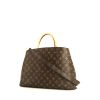 Louis Vuitton Montaigne handbag in brown monogram canvas and natural leather - 00pp thumbnail