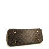 Louis Vuitton Montaigne handbag in brown monogram canvas and natural leather - Detail D5 thumbnail