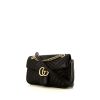 Borsa Gucci GG Marmont in pelle trapuntata nera con decori geometrici - 00pp thumbnail