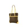 Bolso de mano Louis Vuitton Coussin en lona Monogram marrón y cuero natural - 00pp thumbnail