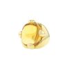 Pomellato Griffe ring in yellow gold and citrine - 00pp thumbnail