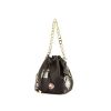 Dior Bucket handbag in black leather - 00pp thumbnail