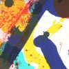 Sam Francis, "Poèmes dans le Ciel, planche II", lithograph in colors on paper, signed, numbered and framed, with its certificate of authenticity, of 1986 - Detail D3 thumbnail
