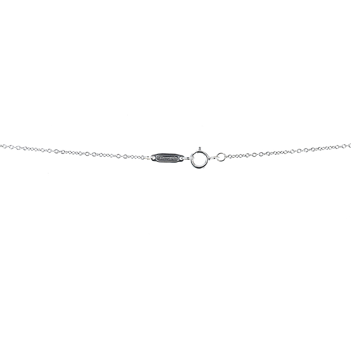 Collana Tiffany & Co in oro bianco e diamanti - Detail D3
