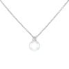 Collar Tiffany & Co Signature Pearls en oro blanco,  perla y diamante - 00pp thumbnail