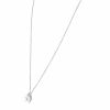 Collana Tiffany & Co Signature Pearls in oro bianco,  perla e diamante - Detail D1 thumbnail