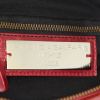 Balenciaga Classic City First handbag in red leather - Detail D4 thumbnail