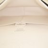 Chanel Timeless Maxi Jumbo handbag in white quilted grained leather - Detail D3 thumbnail