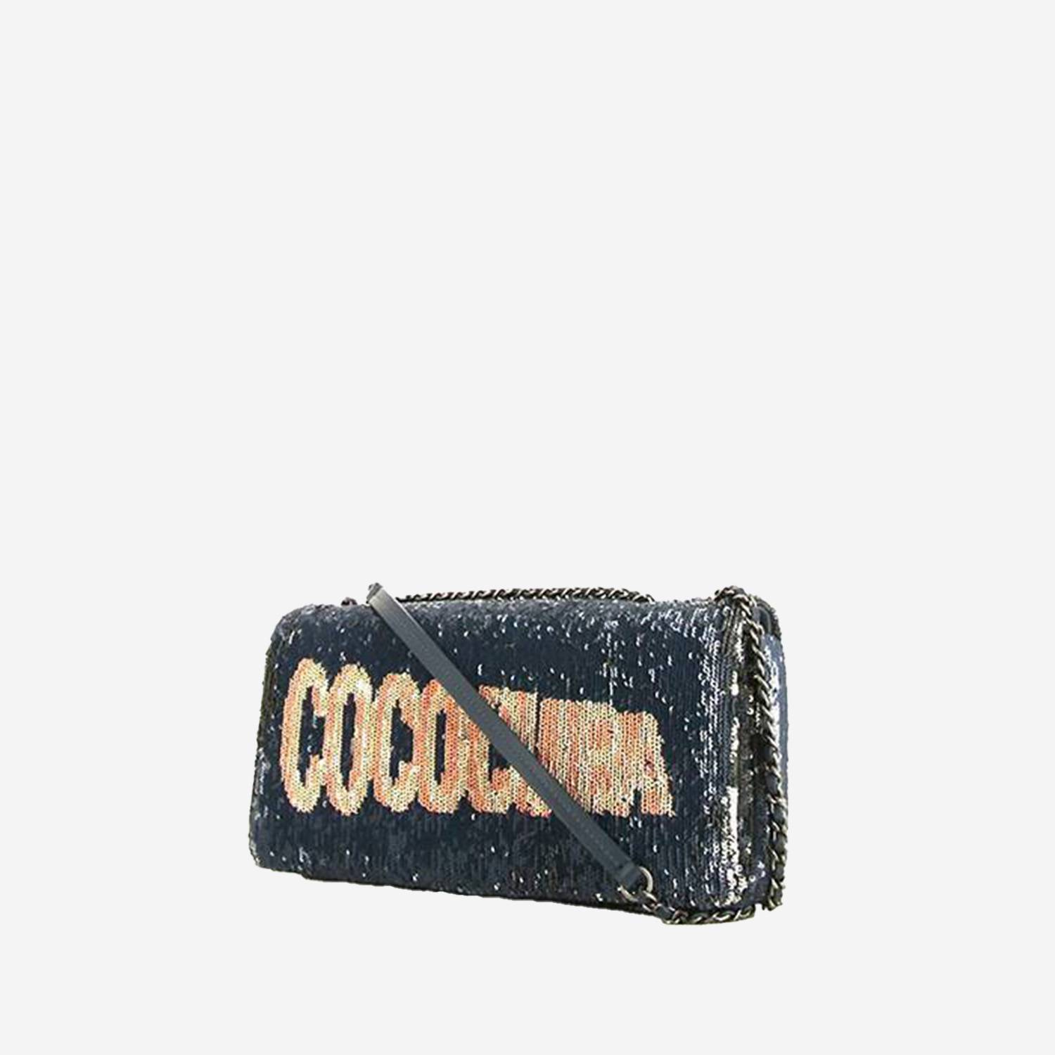 Chanel  Editions Limitées handbag  in blue paillette