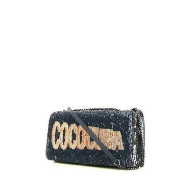 Sac à main Chanel  Editions Limitées en sequin bleu