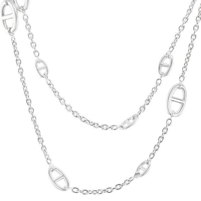 8mm 925 Sterling Silver Men's Diamond Spiked Cut Rolo Shiny Link Chain –  MIAMISILVER