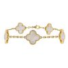 Bracciale Van Cleef & Arpels Alhambra Vintage in oro giallo e madreperla - 00pp thumbnail