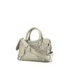 Balenciaga Classic City handbag in grey leather - 00pp thumbnail