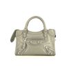 Balenciaga Classic City handbag in grey leather - 360 thumbnail