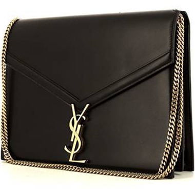 Yves Saint Black Grained Leather Small Chain Kate Tassel Bag Bolsos Saint Laurent de Ocasión | Cra-wallonieShops