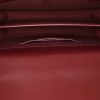 Saint Laurent Sunset handbag in burgundy smooth leather - Detail D3 thumbnail