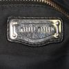Miu Miu handbag in black patent leather - Detail D4 thumbnail