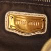 Miu Miu shopping bag in green leather - Detail D4 thumbnail
