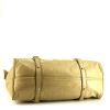 Miu Miu shopping bag in green leather - Detail D5 thumbnail