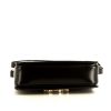 Celine Triomphe Teen shoulder bag in black leather - Detail D4 thumbnail