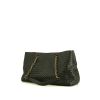 Bottega Veneta Chain-Tote large model shopping bag in green intrecciato leather - 00pp thumbnail