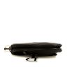 Bolso de mano Dior Saddle en lona negra y charol negro - Detail D4 thumbnail