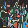 André Lanskoy, "Composition abstraite", lithograph in colors on paper, signed, numbered and framed - Detail D1 thumbnail