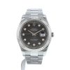 Reloj Rolex Datejust 41 de oro blanco y acero Ref :  126334 Circa  2012 - 360 thumbnail