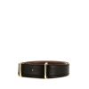 Cinturón Hermès en cuero negro - 00pp thumbnail