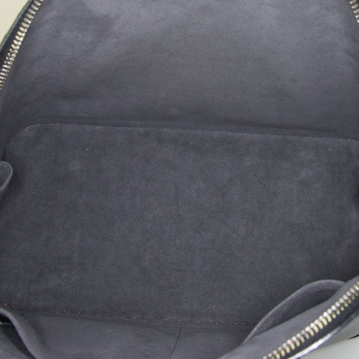Borsa Louis Vuitton Alma modello medio in pelle Epi nera - Detail D2