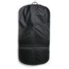 Porta-documentos Louis Vuitton Porte-habits en lona a cuadros negra y cuero negro - Detail D2 thumbnail