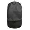 Porta-documentos Louis Vuitton Porte-habits en lona a cuadros negra y cuero negro - Detail D3 thumbnail