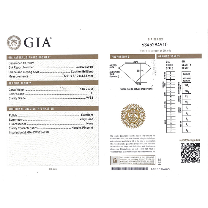 Bague Vintage en or jaune et diamant (0,82 carat) - Detail D2