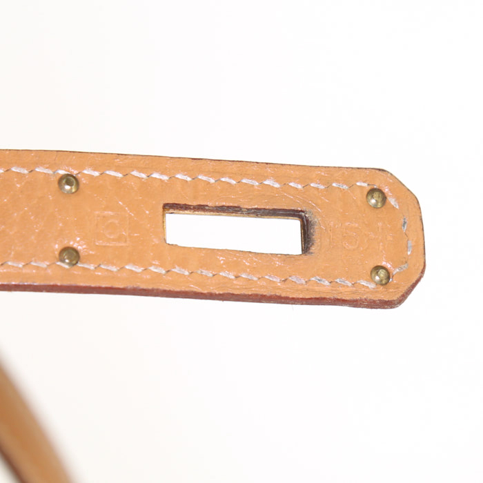 Borsa Hermes Kelly 35 cm in vacchetta undefined - Detail D5