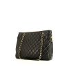 Bolso Cabás Chanel Grand Shopping en cuero acolchado negro - 00pp thumbnail