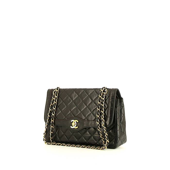 chanel patent leather purse