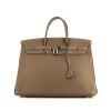 Hermes Birkin 40 cm handbag in etoupe togo leather - 360 thumbnail