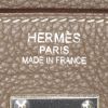 Borsa Hermes Birkin 40 cm in pelle togo etoupe - Detail D3 thumbnail