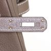 Borsa Hermes Birkin 40 cm in pelle togo etoupe - Detail D4 thumbnail