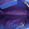 Bulgari Serpenti handbag in blue leather - Detail D2 thumbnail