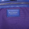 Bulgari Serpenti handbag in blue leather - Detail D3 thumbnail