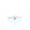 Anello solitario Tiffany & Co Setting in platino e diamante (0,75 carat) - 360 thumbnail